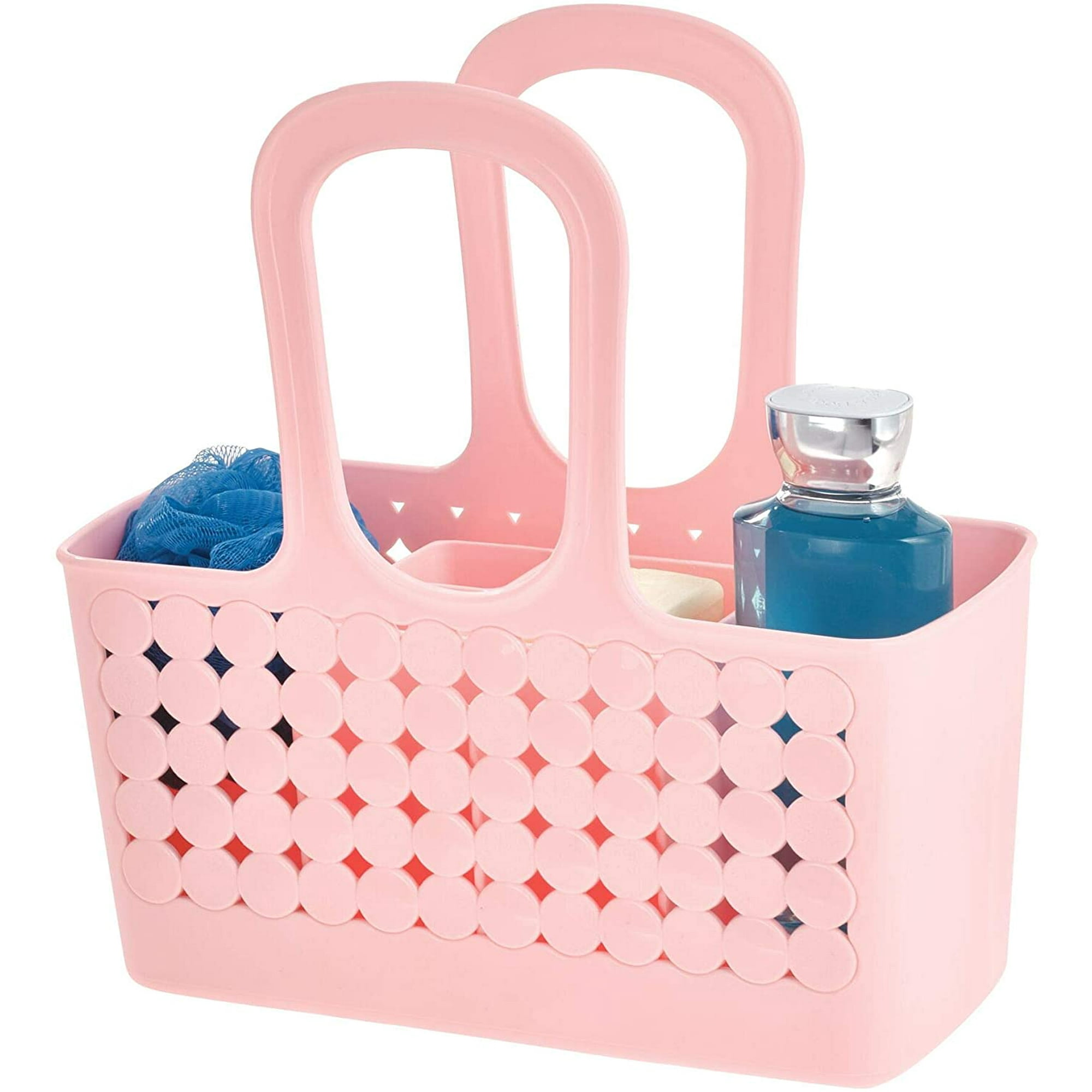 Small Divided College Dorm Caddy for Shampoo,White Details about / Plastic Bathroom Shower Tote